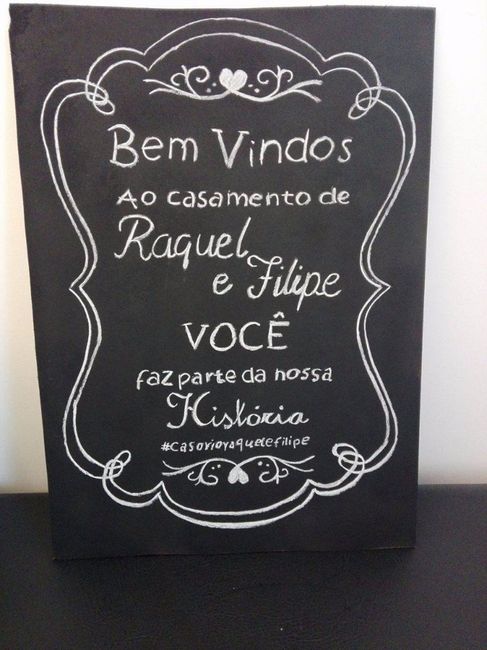 placa bem vindos