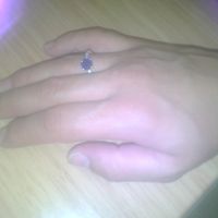 O meu anel de noivado 💍😍