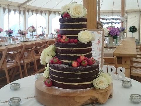 naked cake