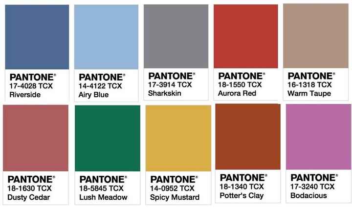 Pantone outono-inverno 2016 - 1