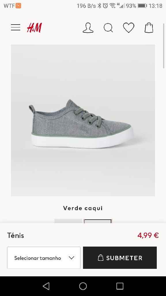 Sapatilhas meninoa - 1