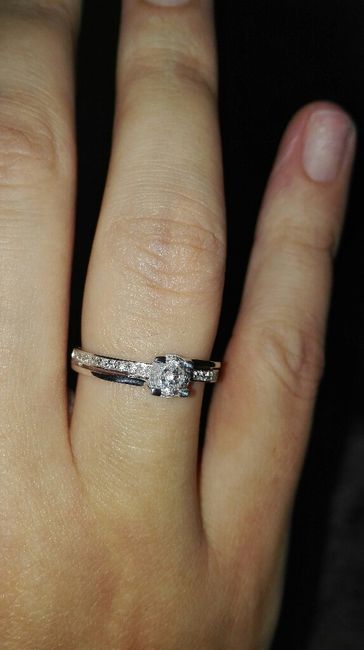 Anel de diamante - 1