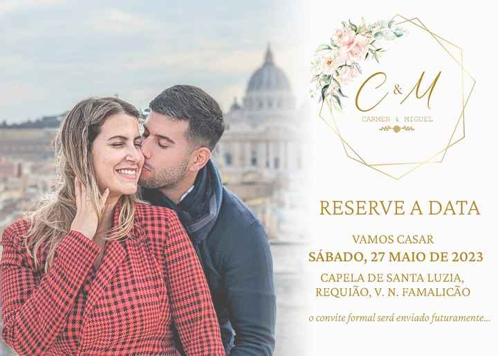 Save the date -  check - 1