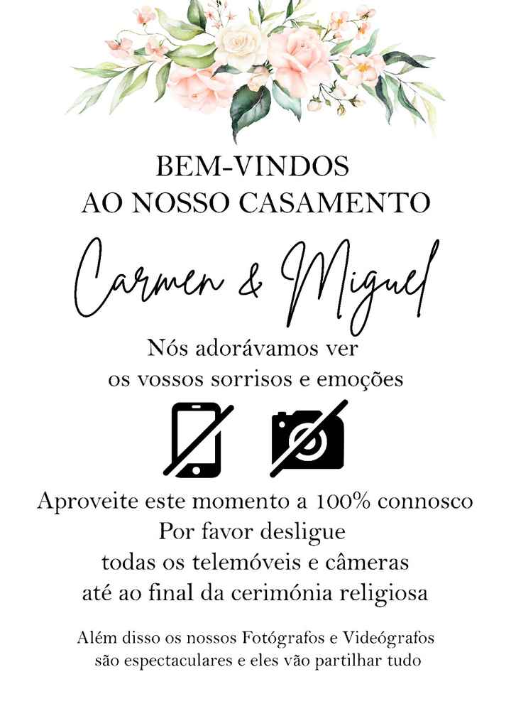 Cartaz Casamento desconectado - 1