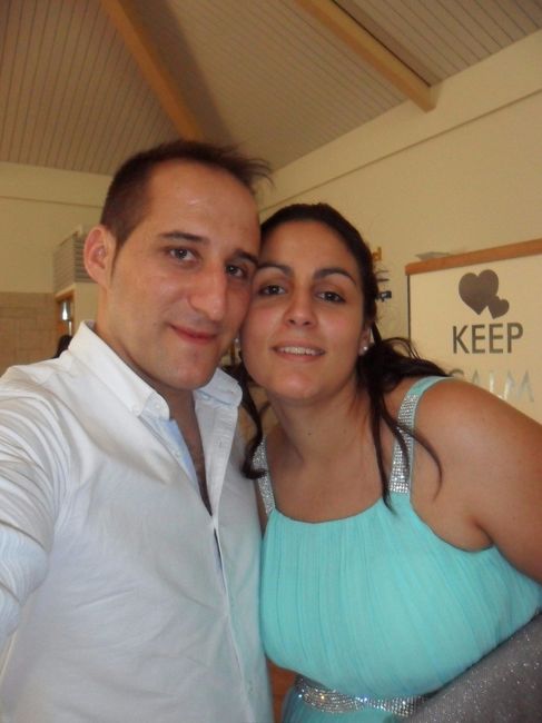 Foi o ano passado no casamento de uns amigos.