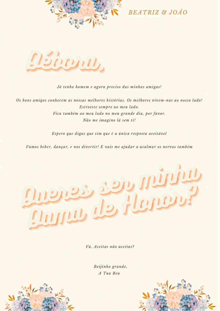Damas de Honor - 4