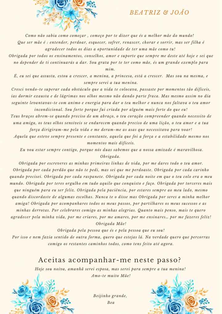 Carta/convite para o Dia da Mãe 👩‍👧 - 1