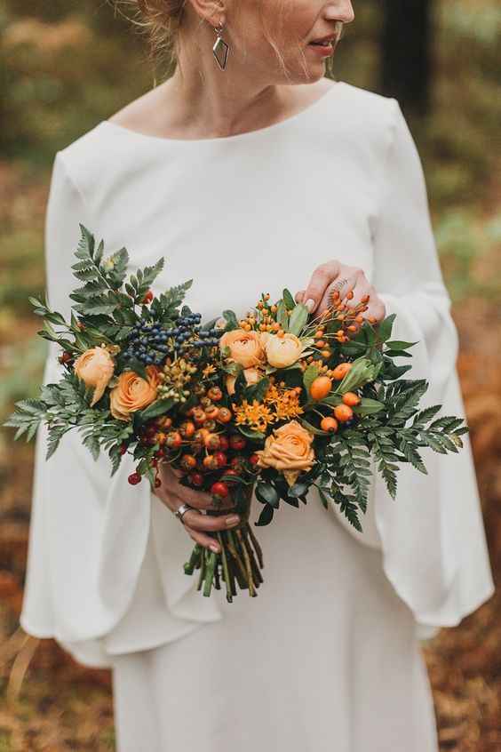 🧡🌈 - Bouquet flores secas laranja - 3