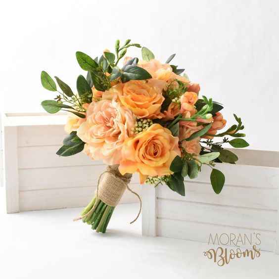 🧡🌈 - Bouquet flores naturais laranja - 4