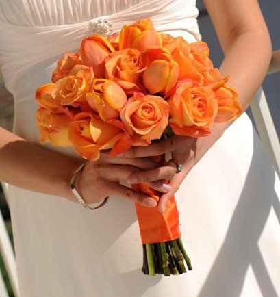 🧡🌈 - Bouquet flores naturais laranja - 6