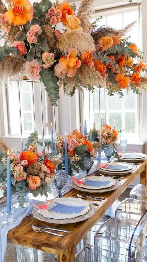 🧡🌈 - Decoração laranja - 5
