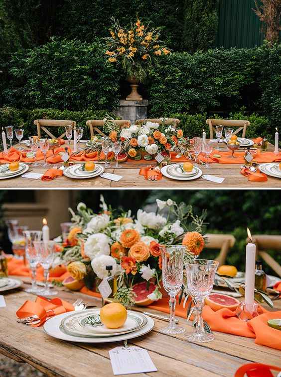 🧡🌈 - Decoração laranja - 10
