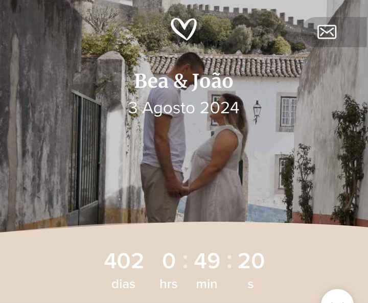 Faltam (quase) 400 dias! 😍 - 1