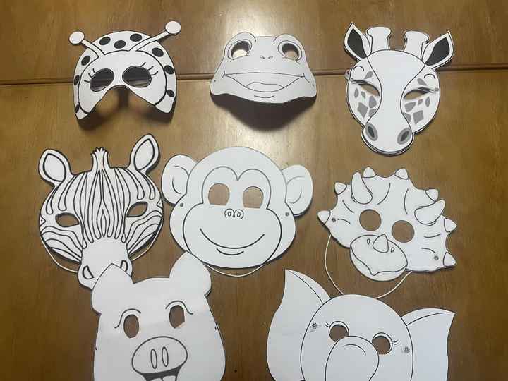 Crianças - Mascaras - 1