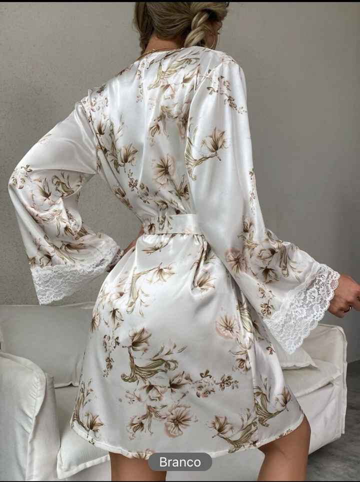 Chinelos e robe noiva! - 2