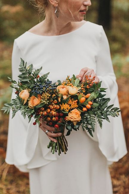 🧡🌈 - Bouquet flores secas laranja 4