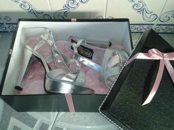 Caixa para sapatos de noiva - 2