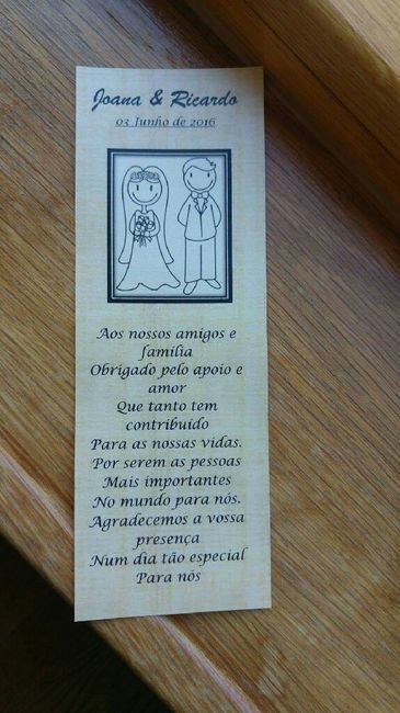 Ementas e marcadores de mesa - 1