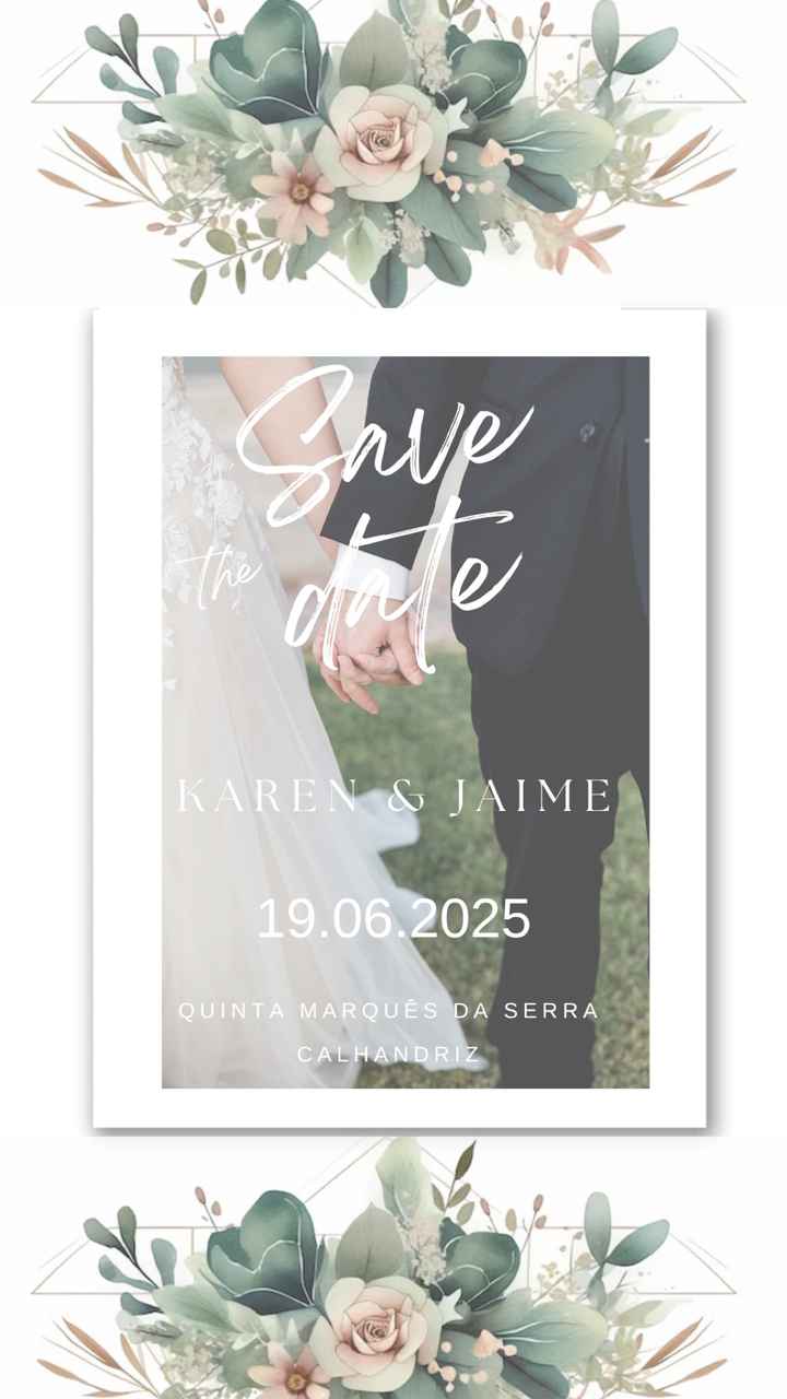 Save the date ✨ - 1