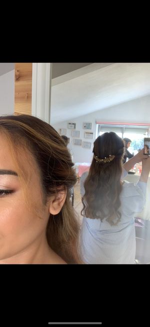 Prova de maquilhagem e cabelo 2