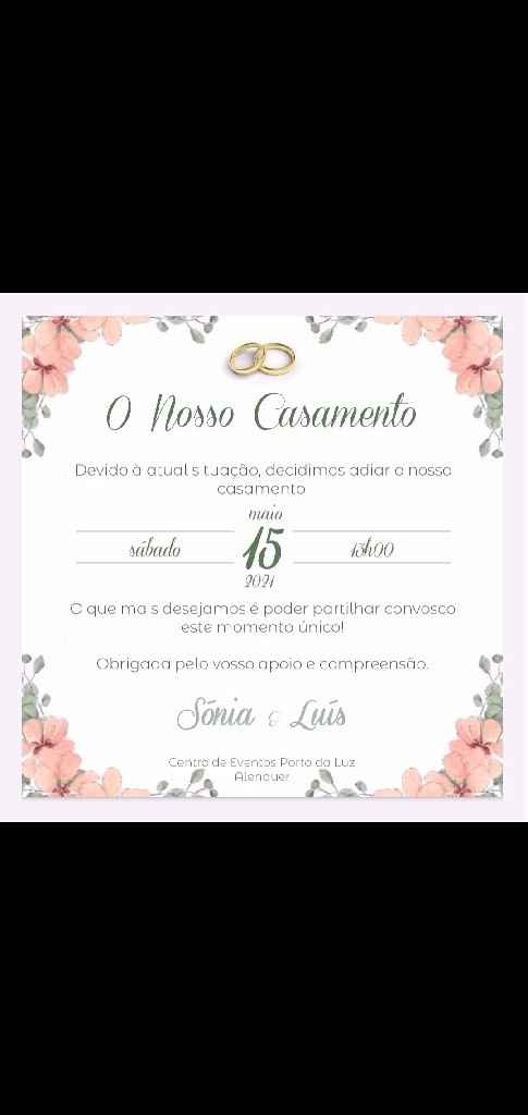 Novos convites - 1