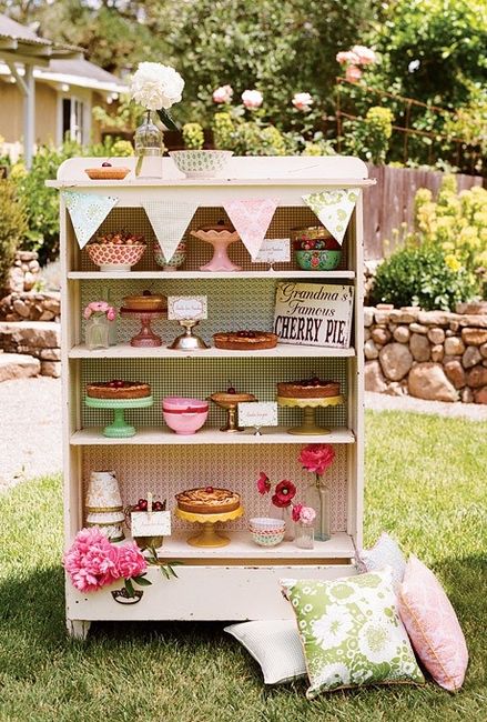 Inspirações vintage e pastelaria