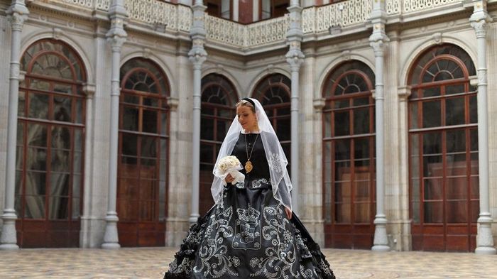 Vestido com inspiração no traje de noiva de Viana