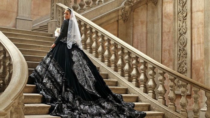 Vestido com inspiração no traje de noiva de Viana