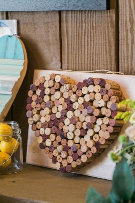 inspirações com rolhas e cortiça