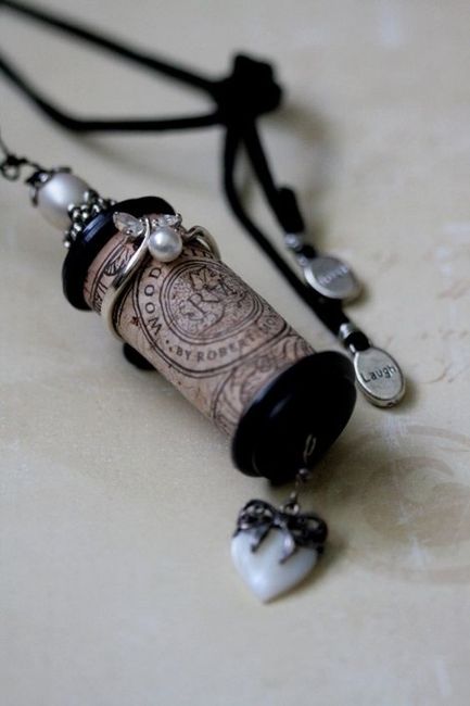 inspirações com rolhas e cortiça