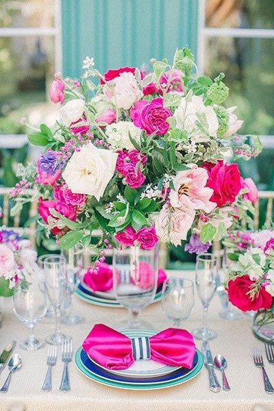 Inspirações para centros de mesa