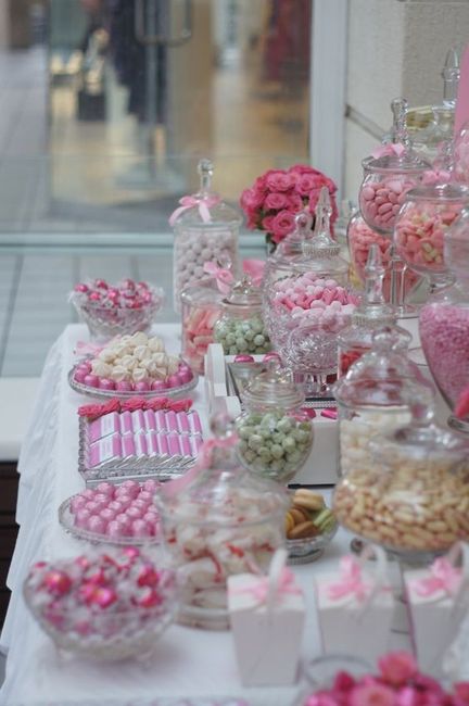 Inspirações em branco e rosa