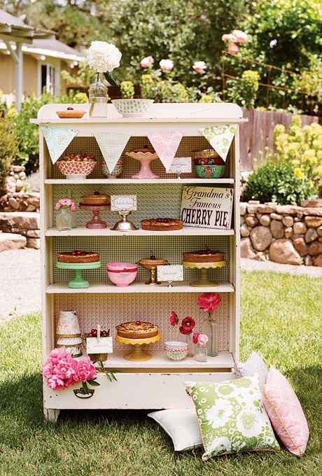 Inspirações vintage e pastelaria
