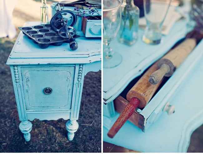 Inspirações vintage e pastelaria
