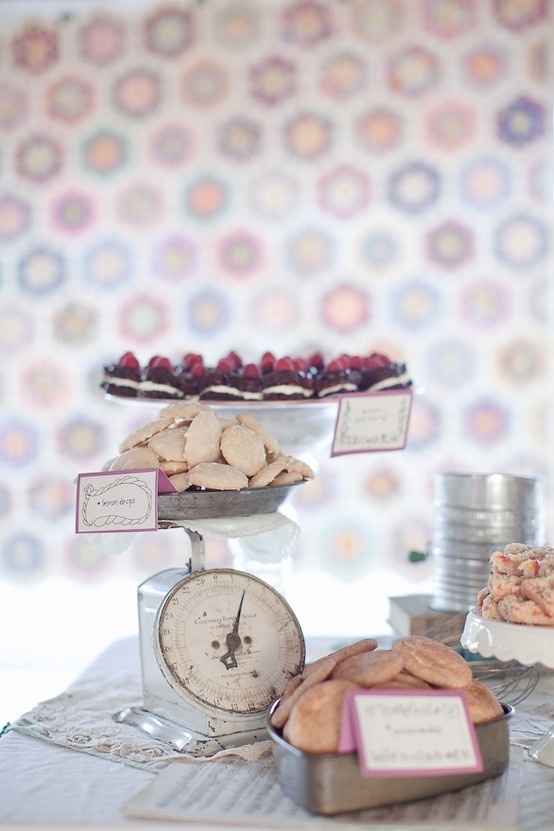 Inspirações vintage e pastelaria