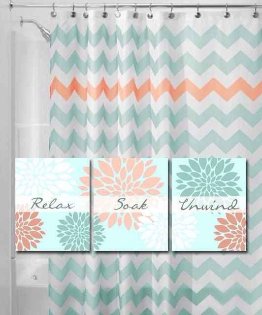 Inspirações em pêssego, menta e aqua