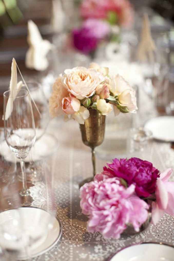 Inspirações para centros de mesa