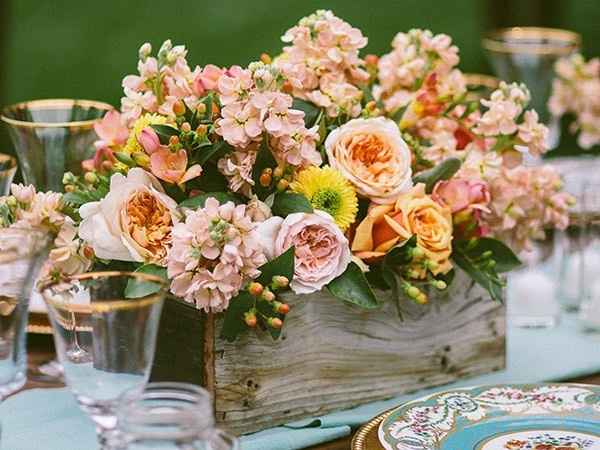 Inspirações para centros de mesa