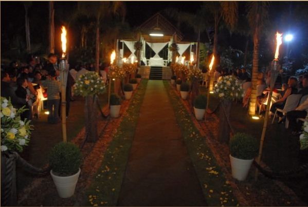 No meu casamento quero tochas
