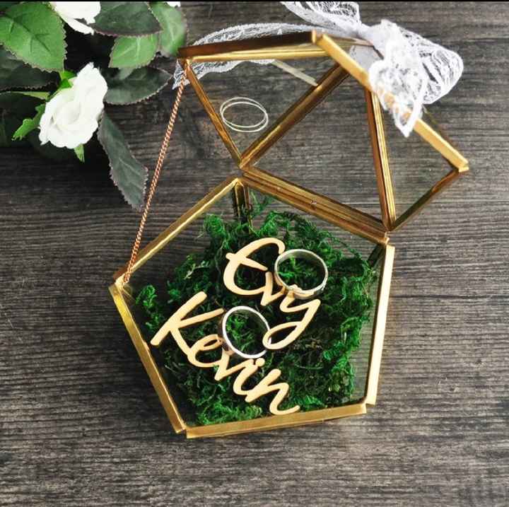 Inspirações porta-alianças 💍 - 4