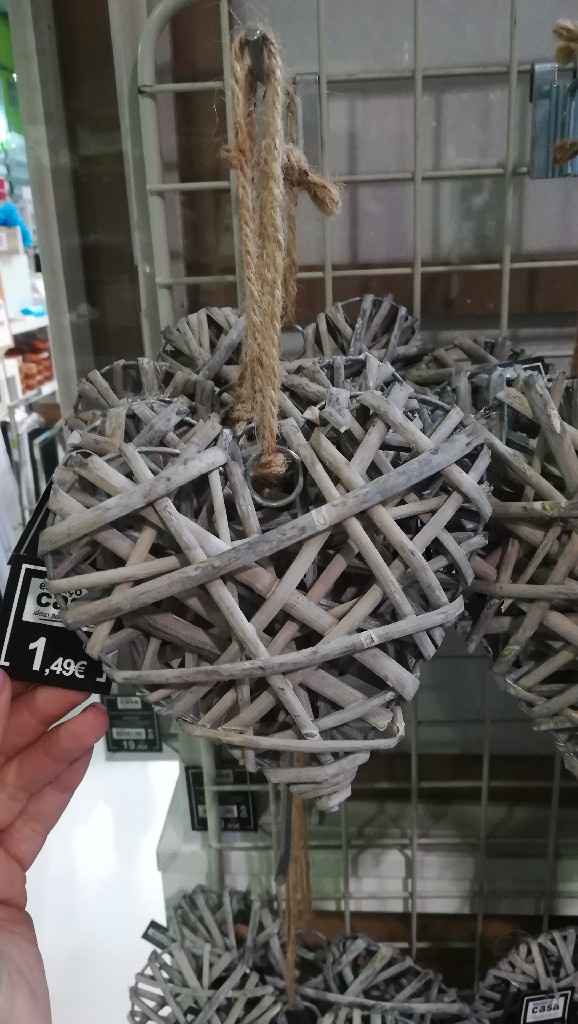 Coração para decoração/porta-alianças - 2