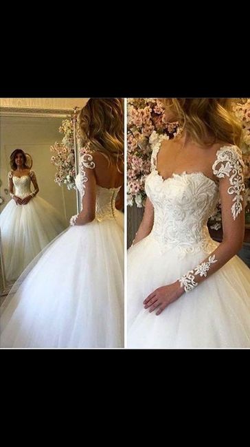 Ideias para o grande dia (vestido mais ao menus assim)