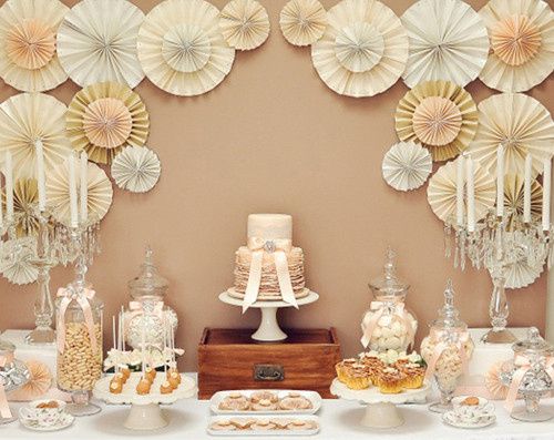 Decoraçao de mesa de doces