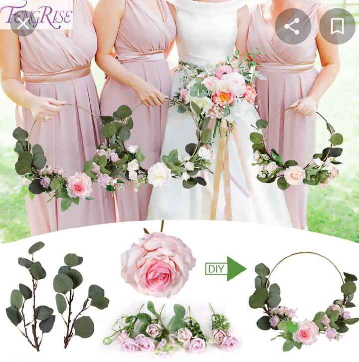 Bouquet para as damas de honor - 1