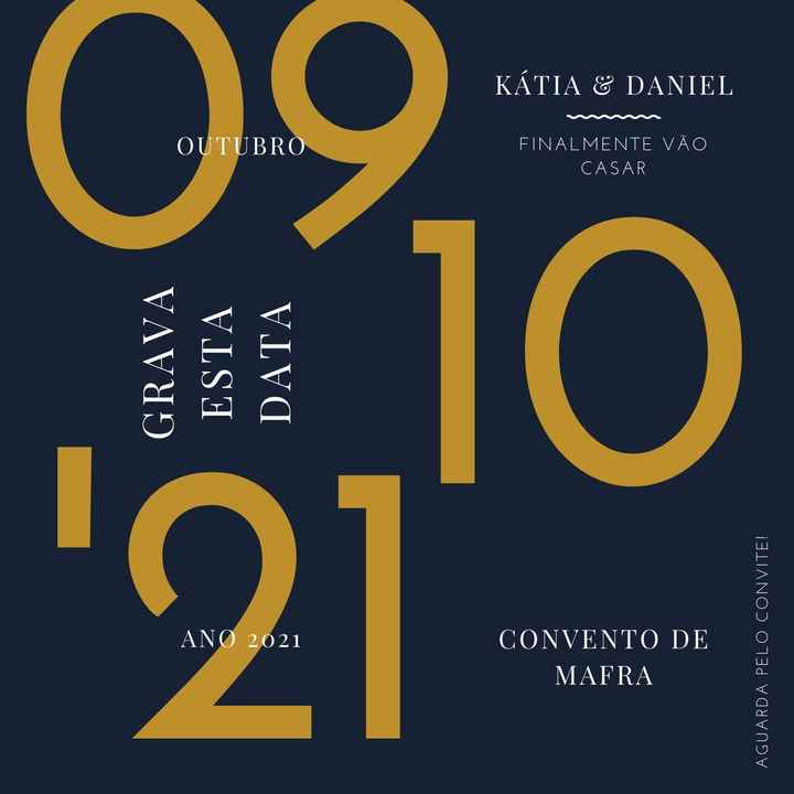 Save the date - 1