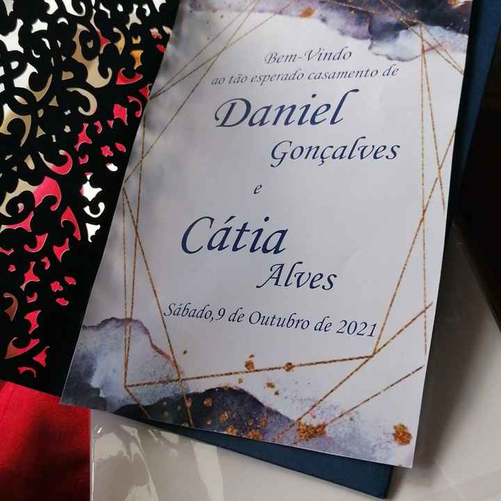 Convite 😊 escolhas finais ❤️ - 2