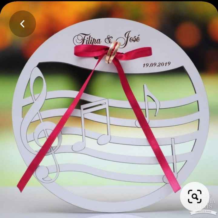 ideias para porta Alianças_tema Música e borboleta - 2