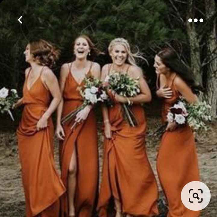 🌈Invade a comunidade - Damas de honor Laranja - 3