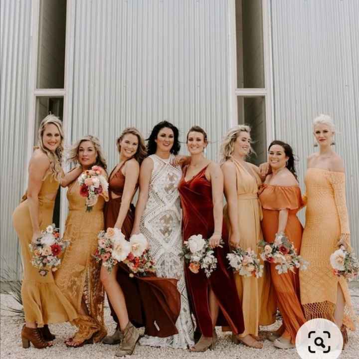 🌈Invade a comunidade - Damas de honor Laranja - 10
