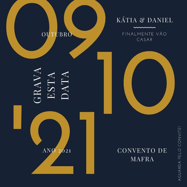 Convites digitais - 1